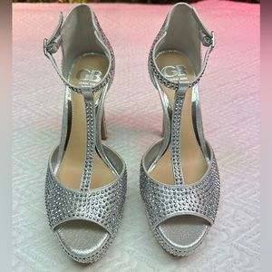 GB Gianni Bini Bright Night Rhinestones Heels